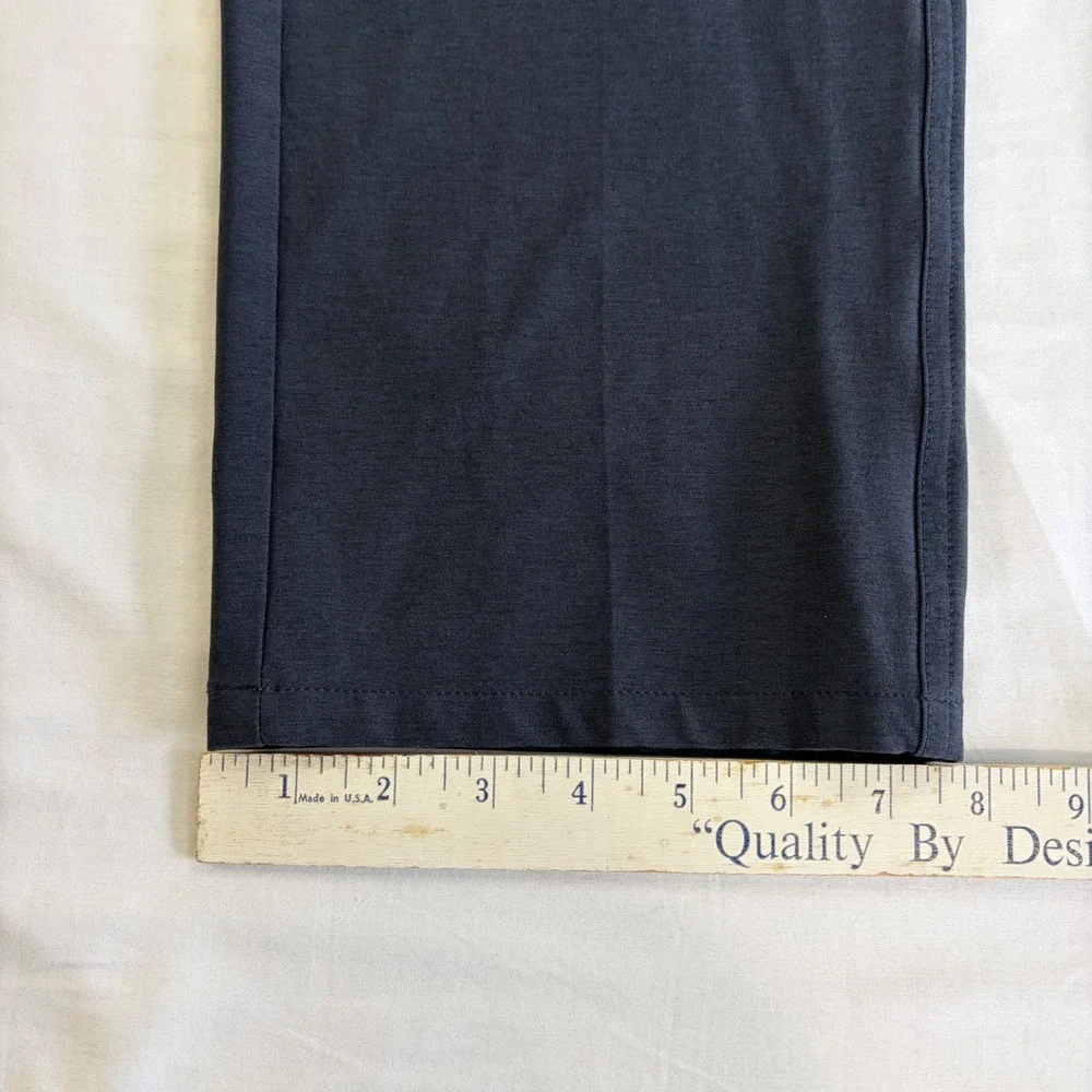 Greg‎ Norman Shark Mens Navy Blue 5-Pocket Golf Pants 36x30 Stretch Performance
